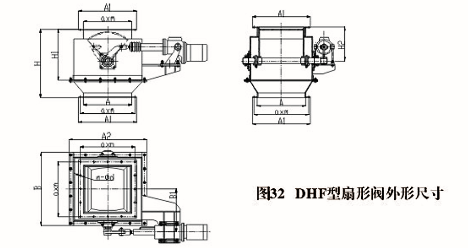 DHF型扇（?。┬伍y門(圖1)